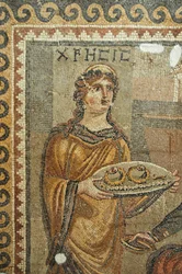 Mosaik von Chresis, aus Daphne (Detail)